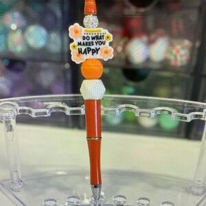 Handcrafted Beaded Pen Do What Makes You Happy